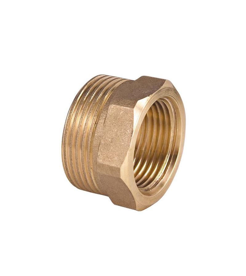 Brass Adapter Yellow 1/2-1/4 # 1104 TDS