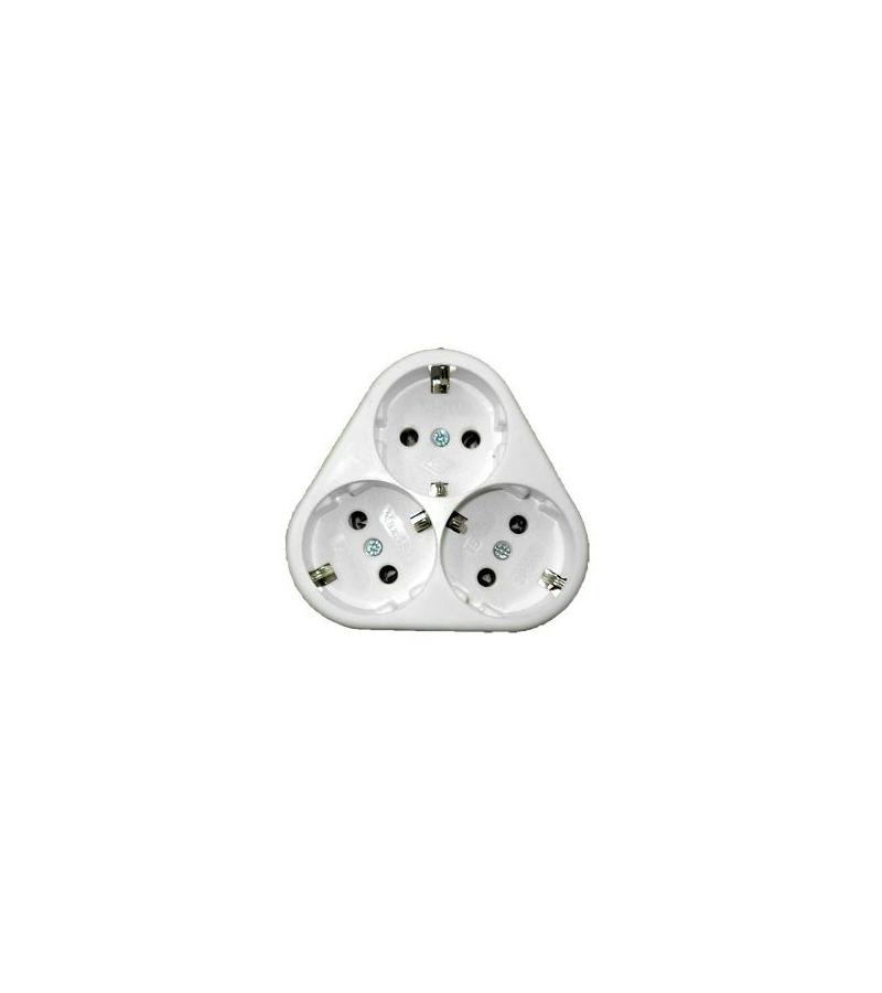 Rosette VIKO CARMEN 3 sockets