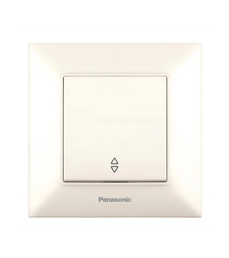 გადამრთველი  PANASONIC ARKEDIA SLIM  რევერსით  1-ნი კრემი