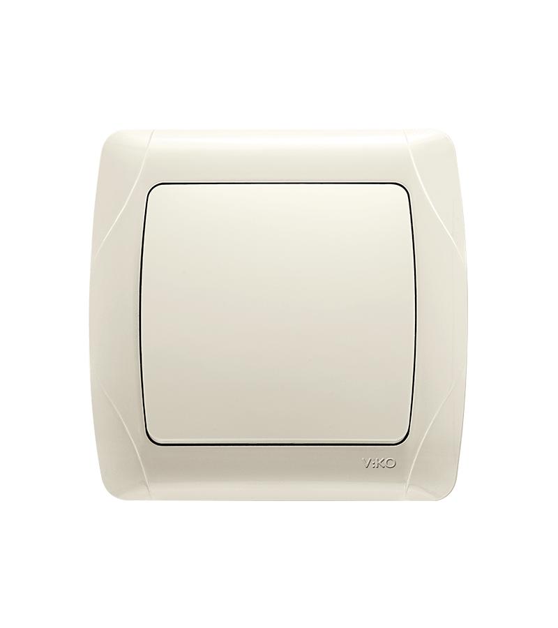 Выключатель VIKO CARMEN 1 кремовый