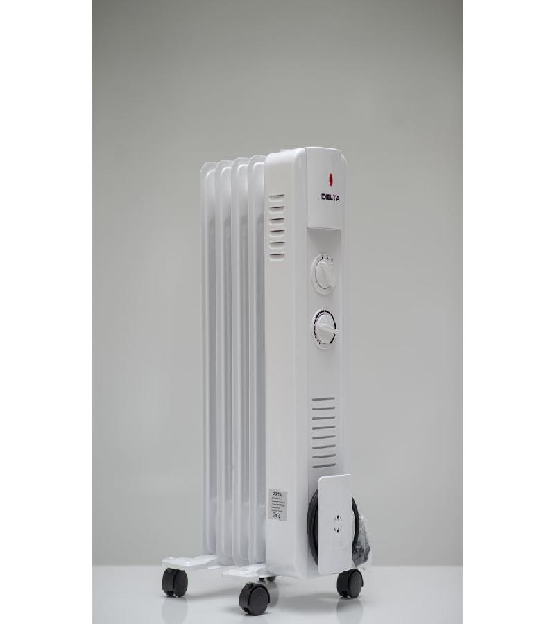 ელ. ზეთის გამათბობელი  NDB-1A-IV  (7-სექცია)  ფერი. თეთრი     DELTA 