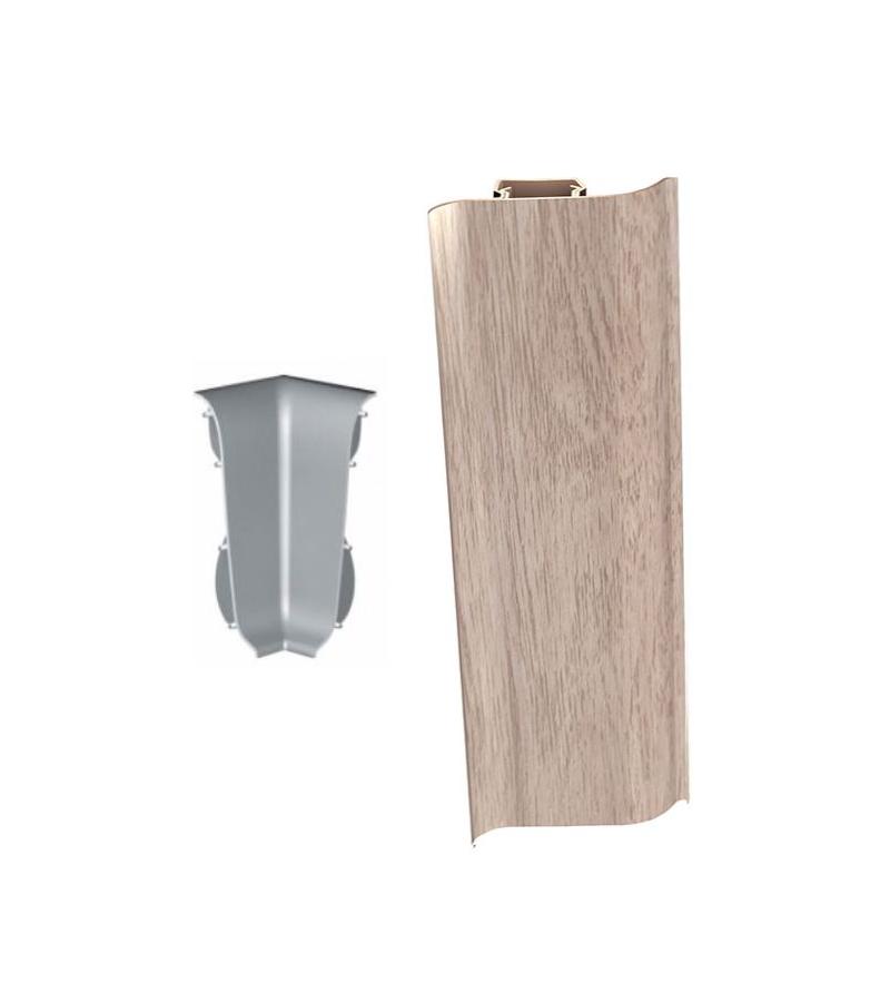 Inner corner plinth # 6084 ДУБ ПРОВАНС Dekoplast