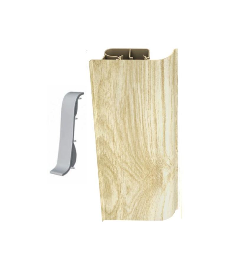 Накладной плинтус # 8532 ДУБ ШИРО Декопласт