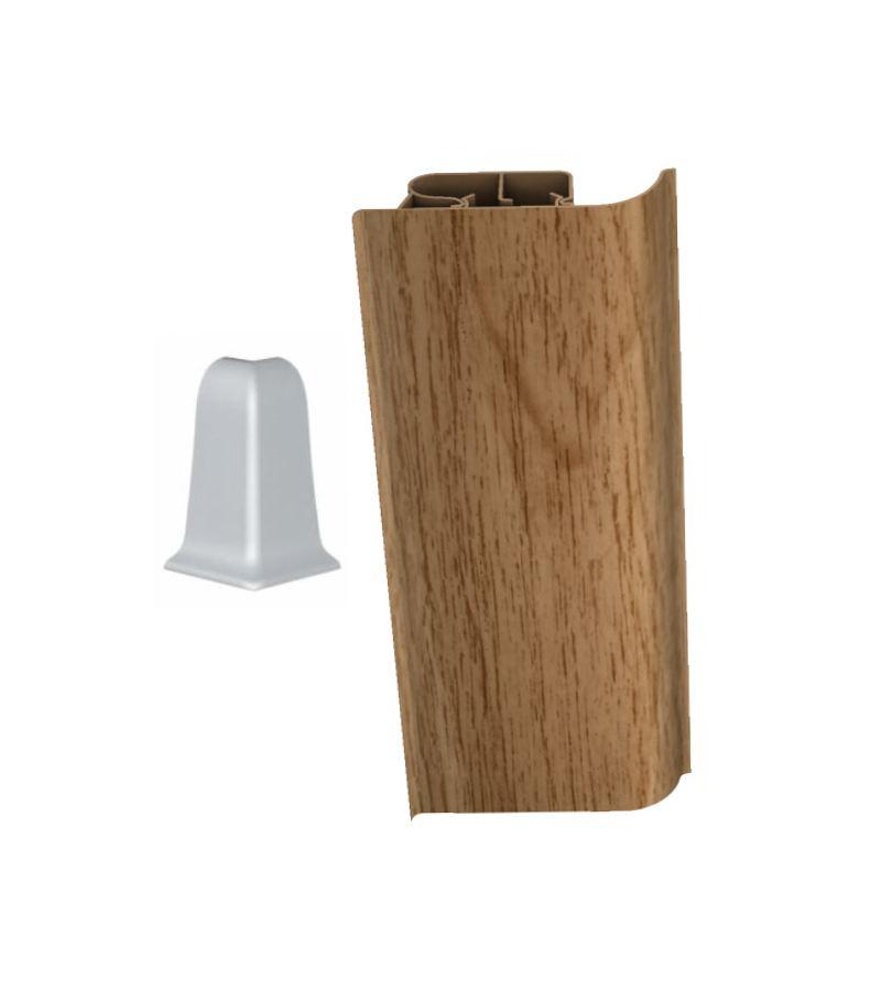 გარე კუთხე პლინტუსის  # 8544 ДУБ КАНАДСКИЙ   Декопласт