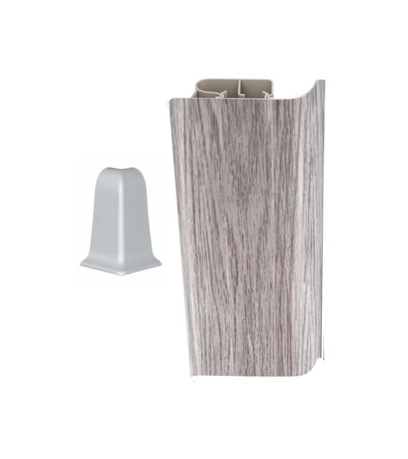 გარე კუთხე პლინტუსის  # 8549 ДУБ АНДОРРА   Декопласт