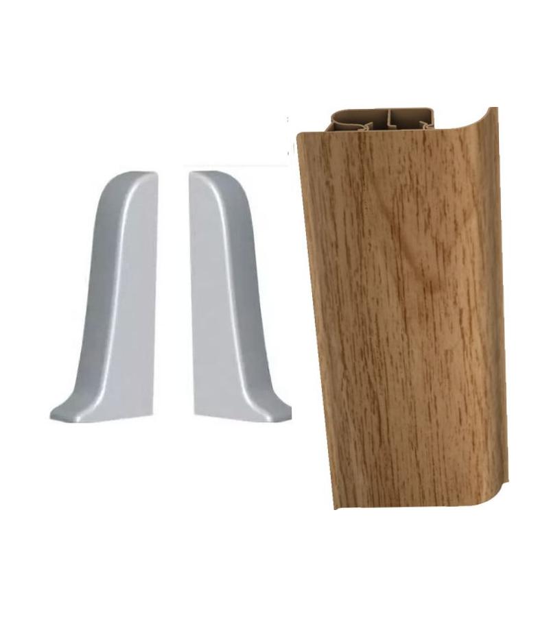 Хуф марз.+мардж. Плинтус # 8544 ДУБ КАНАДСКИЙ Декопласт