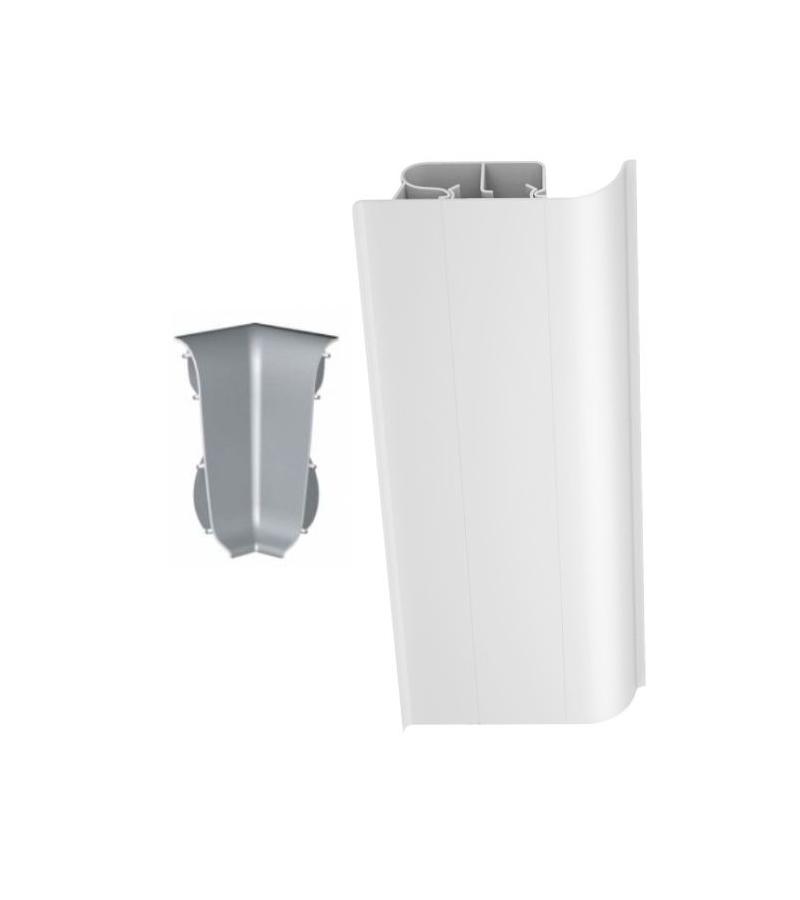 Inner corner plinth # 8500 БЕЛЫЙ Декопласт