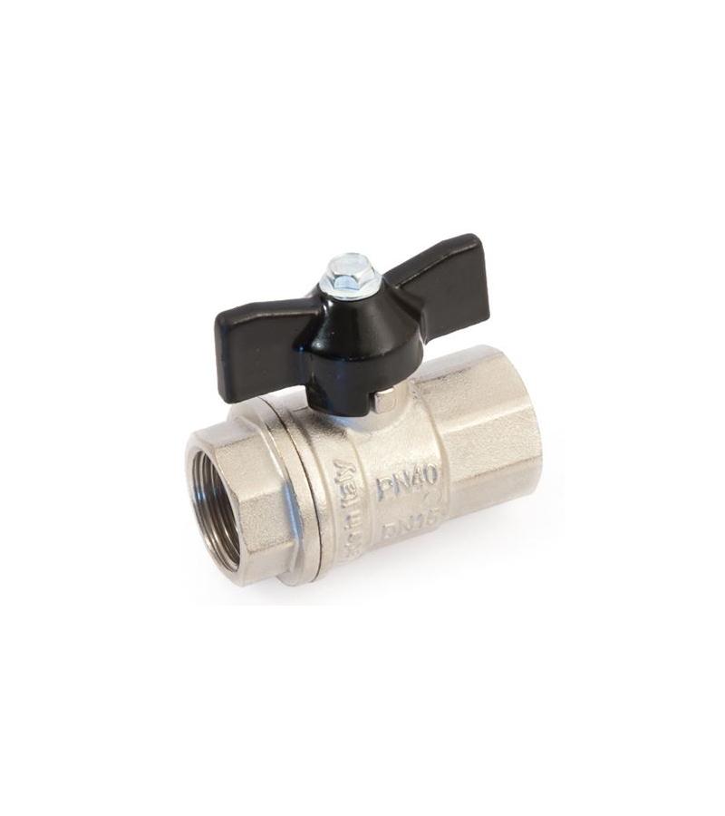 ვინტილი ბურთულა პეპელა   3/4   GENERAL FITTINGS  ITALY