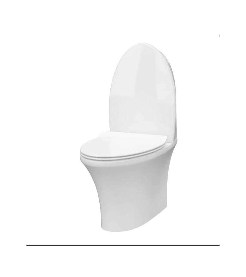 უნიტაზი ავზით RENA თეთრი, სახურავით, მექანიზმით  IDEVIT