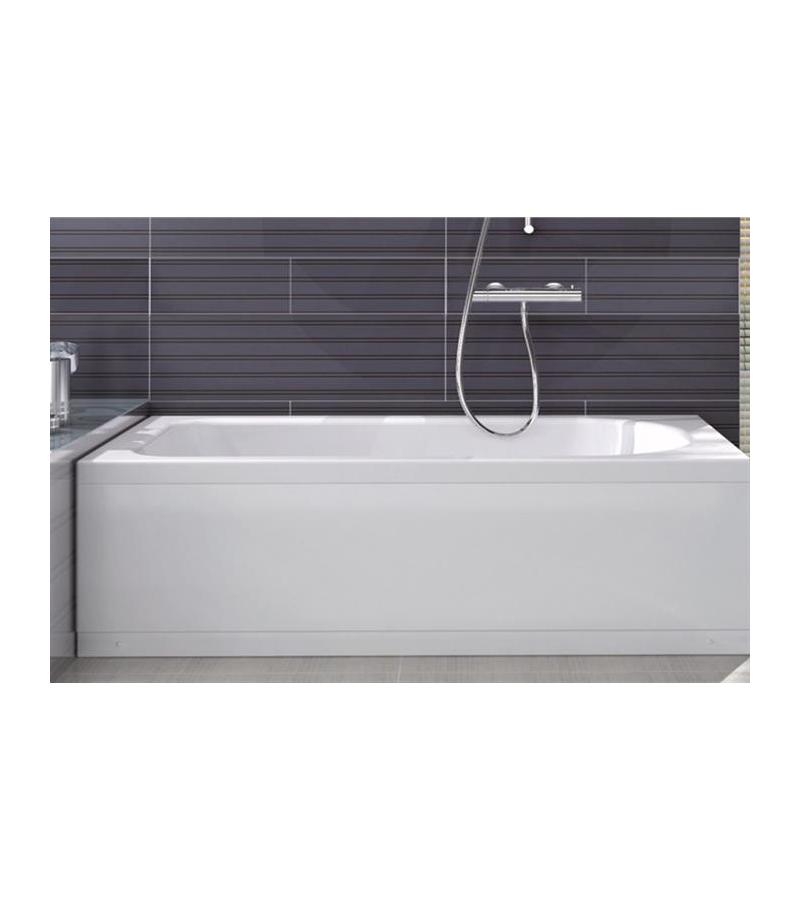 პლასტმასის აბაზანა #FLEXI  70*130 სწორი  მწარ.Aquanil