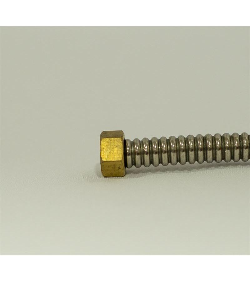 შლანგი ლით. დაარმატ. 1/2-1/2 ნიკელის  100სმ