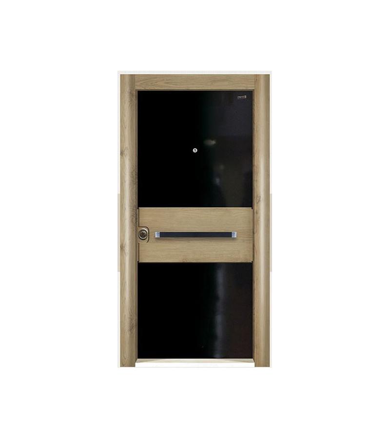 Metal door ER 5110 SEDEF size 200*104/96*20 internal opening on the right, dark. ERMETSAN