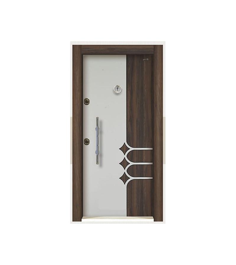 Metal door ER 5205 KEHRIBAR size 220*104/96*20 internal opening left, dark. ERMETSAN