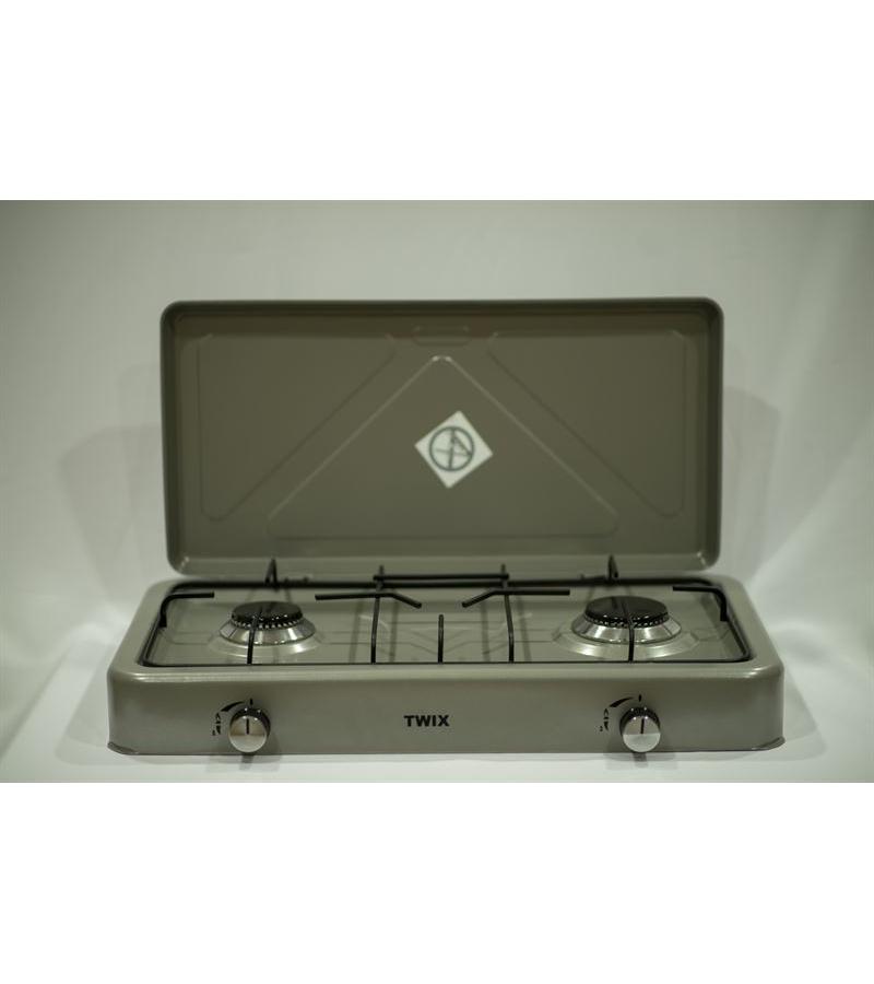 გაზქურა  KO-102  ნაცრისფერი   მწარ.  KUMTEL 