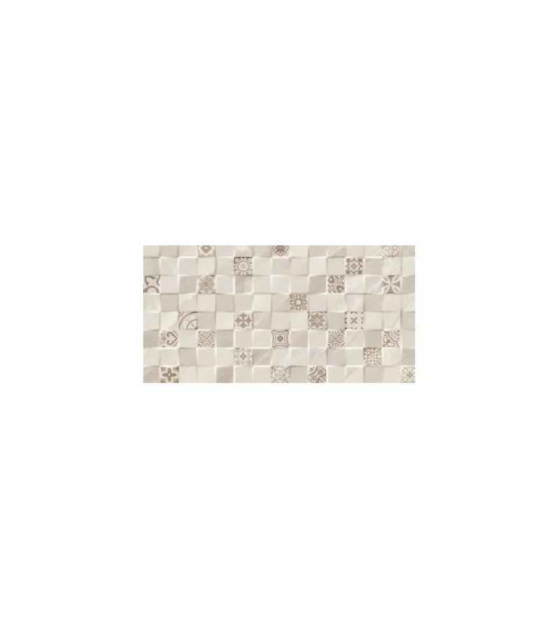 კერამ. ფილა  ”QUINA  KUBIC  BEIGE  BRILLO”  31.6X60   Halcon Cer. A.S.