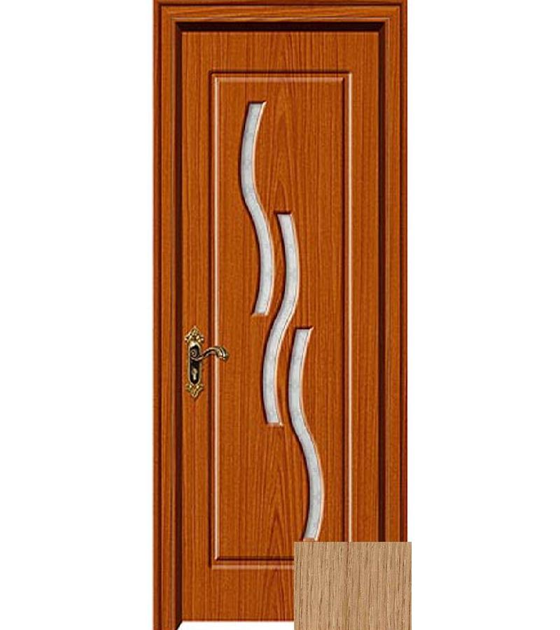 Door with glass OP-092 size 215*80*4 color Lighe Oak (KC-012)
