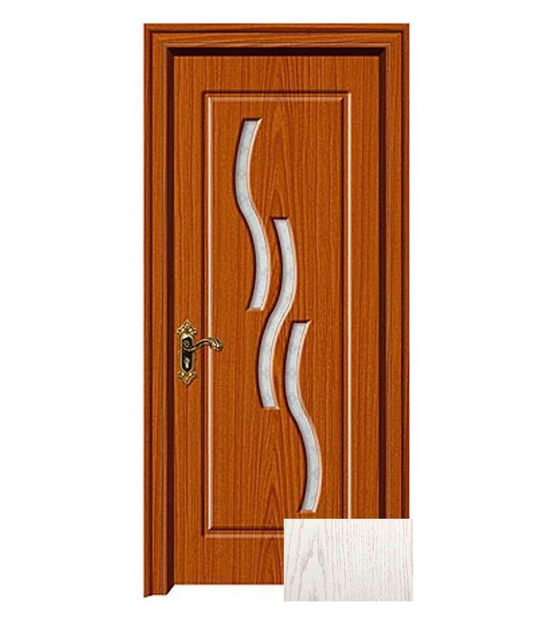 კარი მინით  OP-092 ზომა  215*75*4 ფერი  White Oak (KC-002)