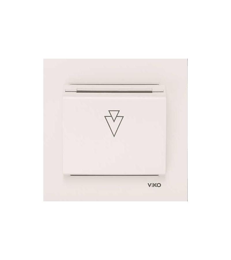 გადამრთველი VIKO KARRE Energi Saver  1-ნი კრემი 