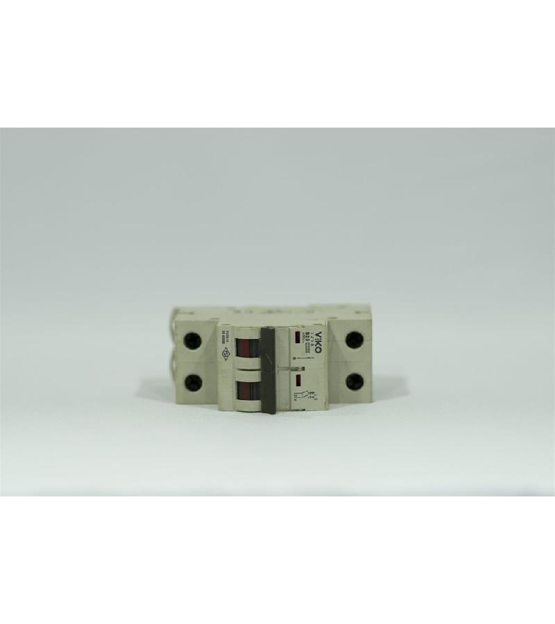 ელექტრო დამცველი 2*100A. C 3KA Viko
