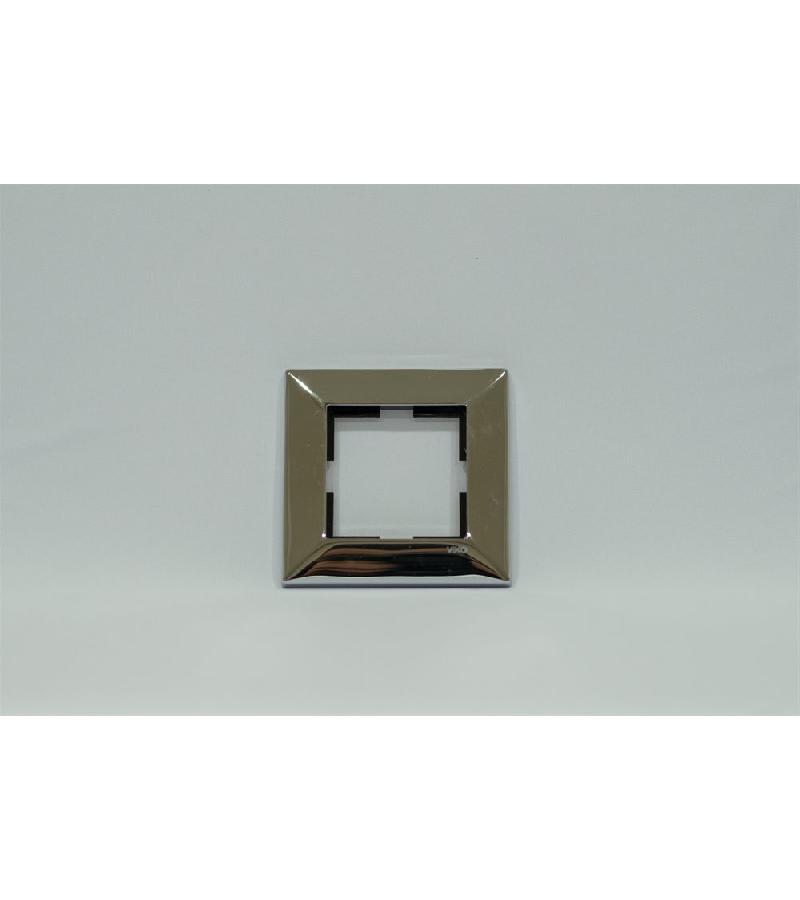 Рамка для выключателя-розетки VIKO Н/Д TRENDA METAL KROM 1 шт.