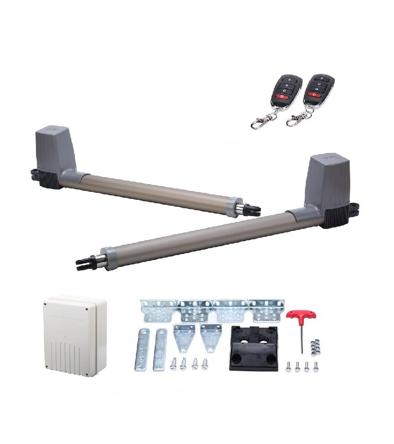 Входная дверь (калитка) электронный механизм с двумя створками (300кг/300кг) #PK350DC горький. ДЖОЙТЕК