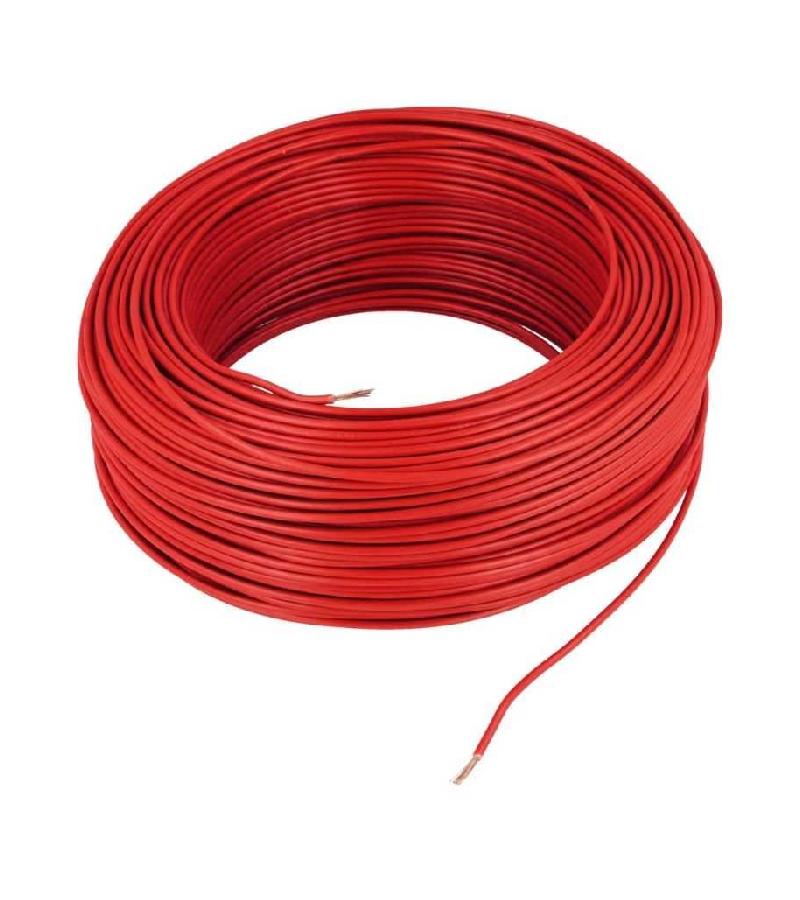 Electric cable 1 * 6 H07V-K multi-prong, red Delta Cable