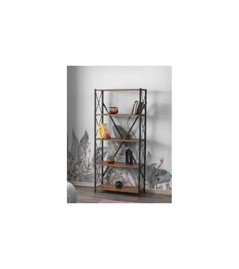 Bookshelf KITABLIK color. CEVIZ Bitter. PARLAYAN KOC