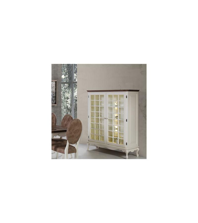 НЕВА – шкаф с витриной. БАЙФОРМ