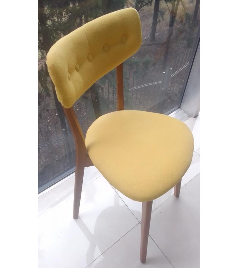 სკამი  SC521-2  BODRUM  SANDALYE  ფერი  SARI-CEVIZ   მწარ. SEHPA