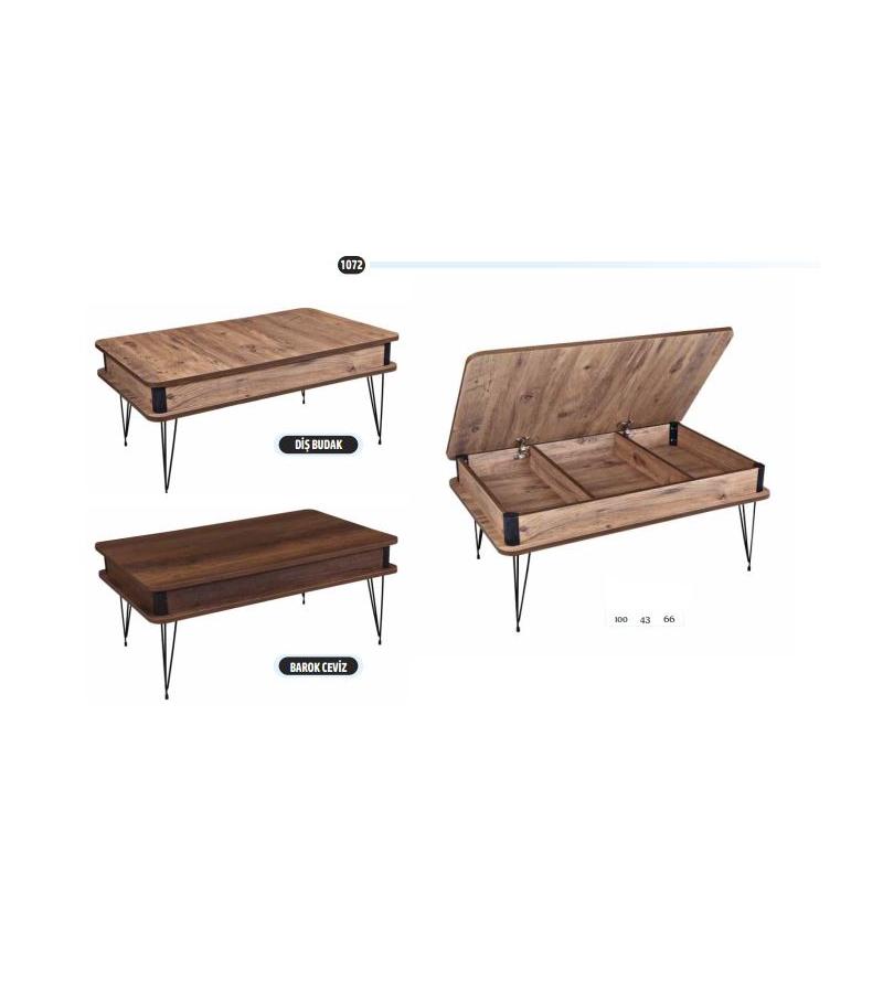 Стол с ящиком ВЕНУС 100*66*43 см цвет. СЕВИЗ Горький. ПАРЛАЯН КОК