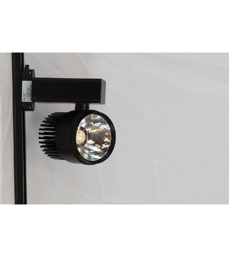 Spotlight LED black 3500K WD-125 30 W