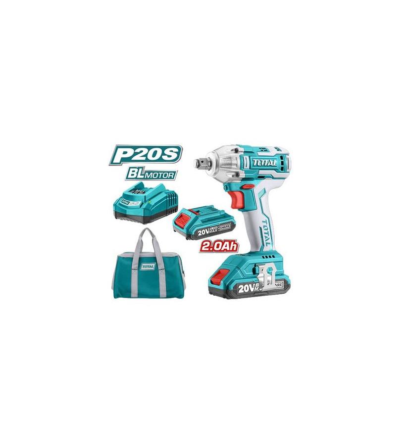 Wrench 20V (with 2 cells) Li-ion P20S 2000-3300 rpm #TIWLI2001 TOTAL