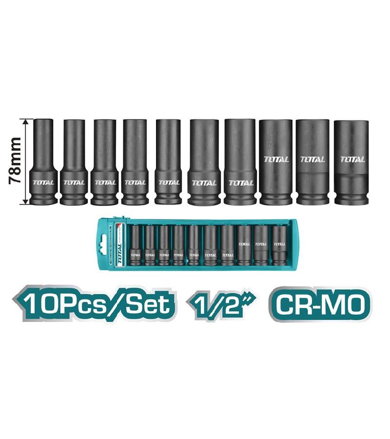 Wrench Set Head (10pc - 1/2) #THKISD12102L Bitter. TOTAL