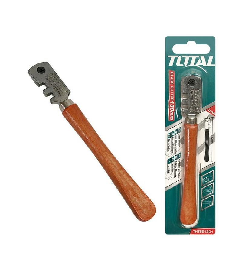 მინის საჭრელი  130მმ   #THT561301   მწარ.  TOTAL