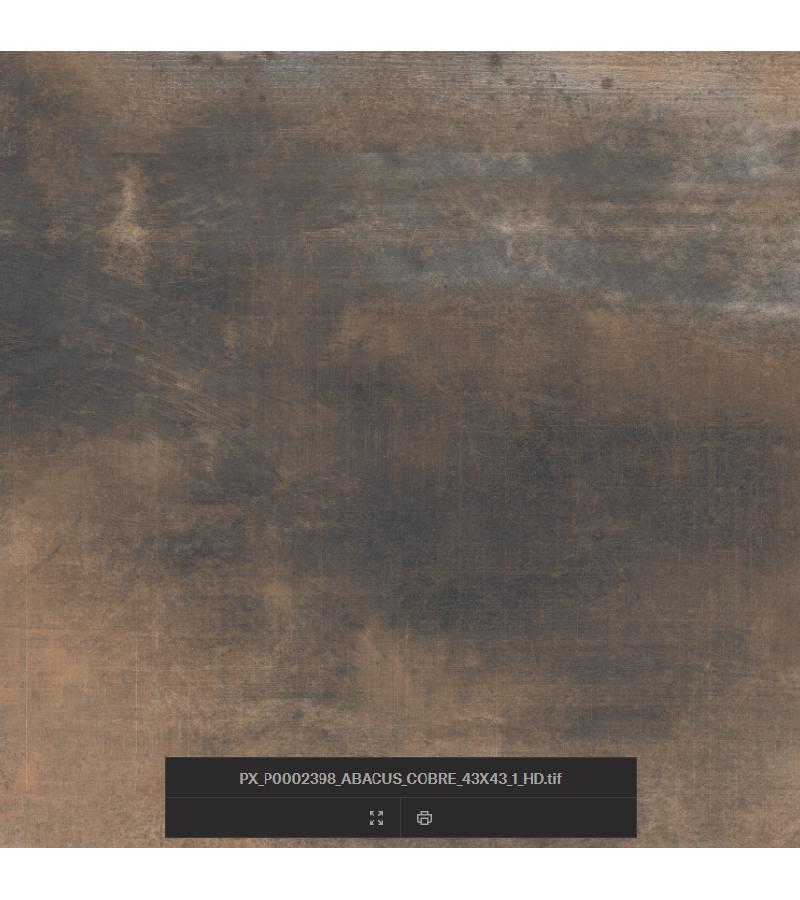 კერამ. ფილა  ”PY ABACUS COBRE  43X43   მწარ.  IBERO  S.L