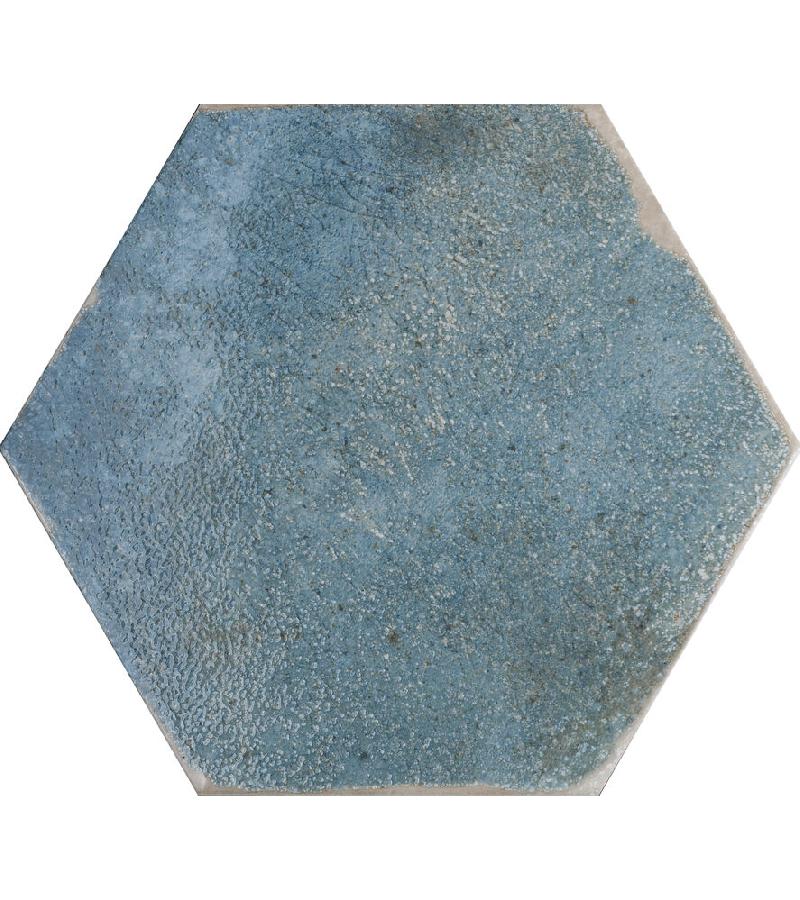 the hearth. tile OKEN HEXAGON GREEN BR. PO BRILO 23.2X26.7 CIFRE S.L.