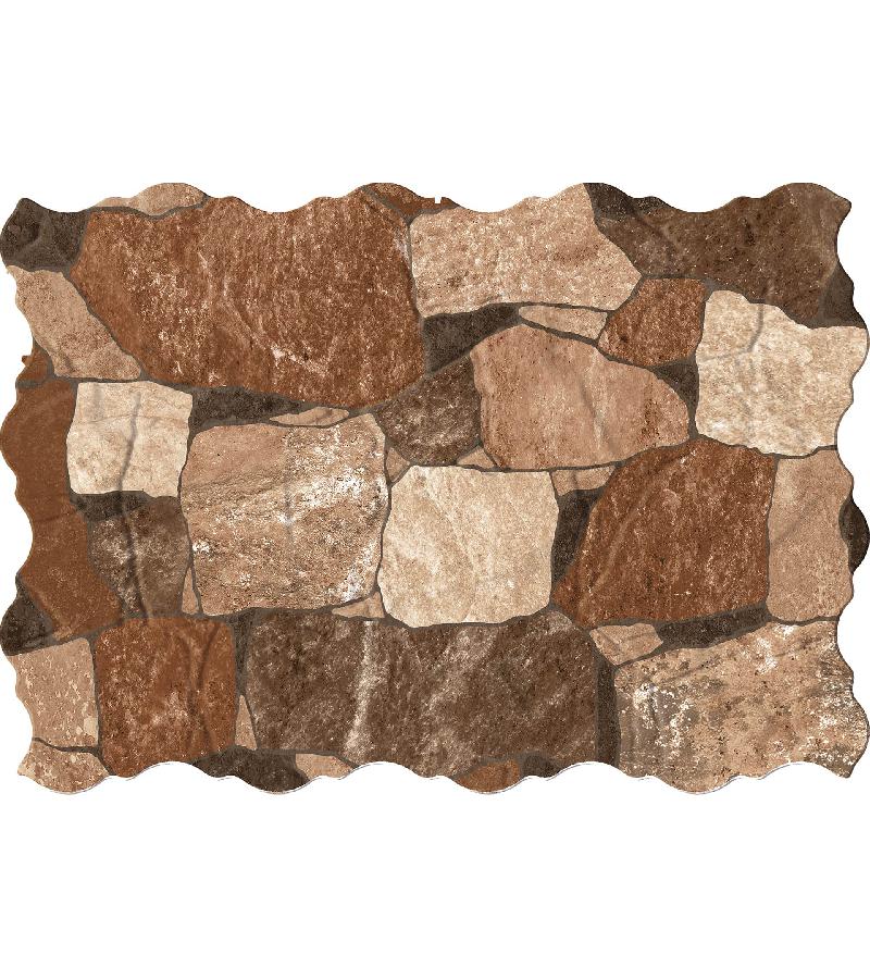 კერამ. ფილა  ”BENASQUE MARRON  BRILLO 33X55   Halcon Cer. A.S.