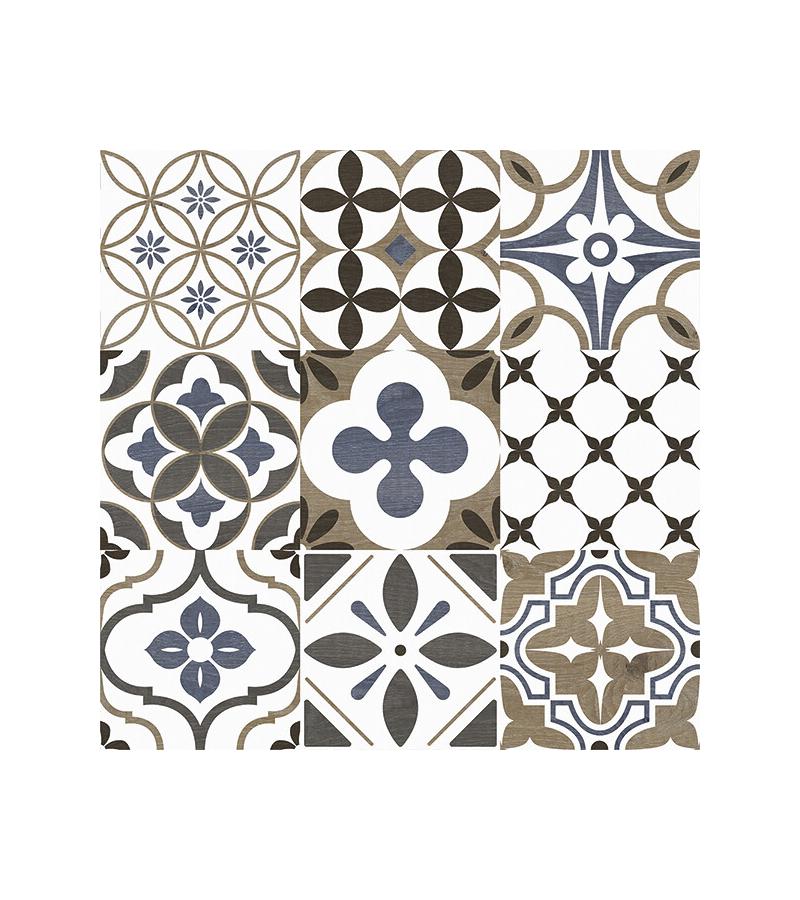 очаг. Плитка BLUSE DEC BOHO 60X60 AZULEV S.A.U