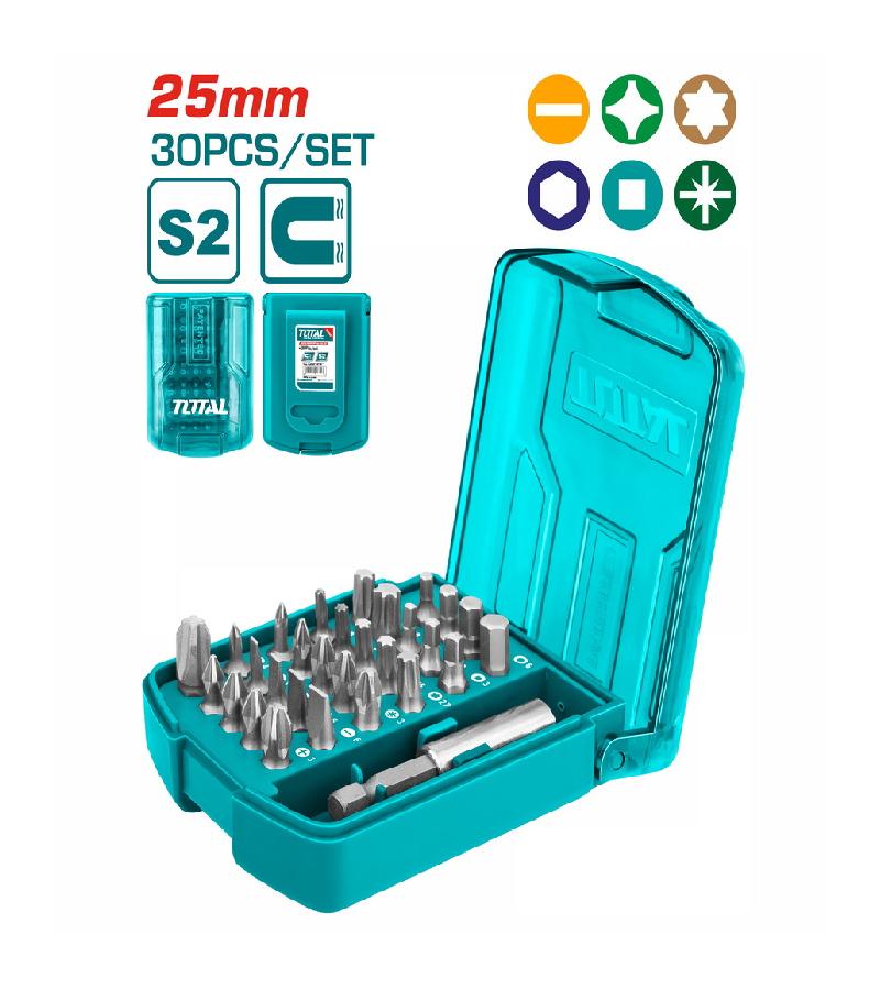 Screwdriver Replacement Blade Set (30pcs) #TACSD10306 Bitter. TOTAL