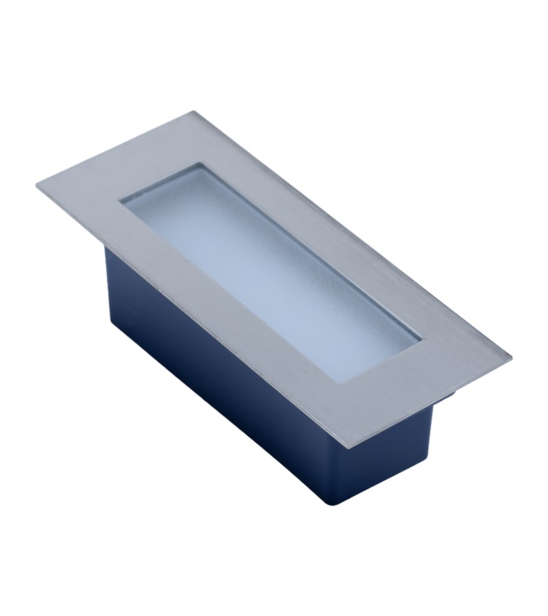 Outdoor lighting corner LED wall LO-75 nickel 3W