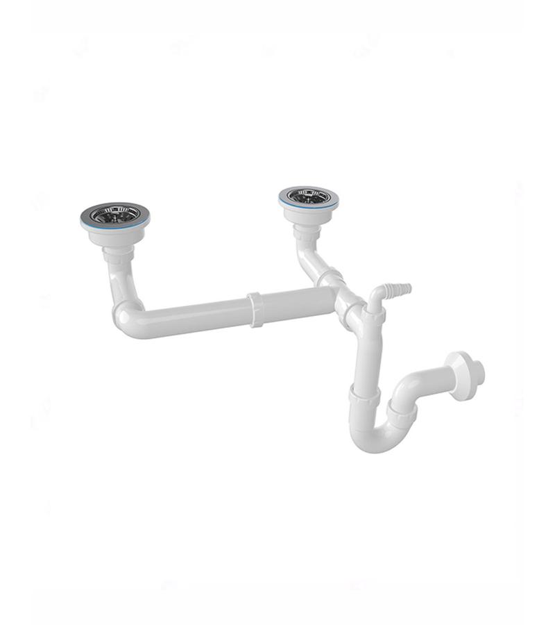 სიფონი ხელსაბანის 2-ნი დიდი,  ავზაკით  #1191 