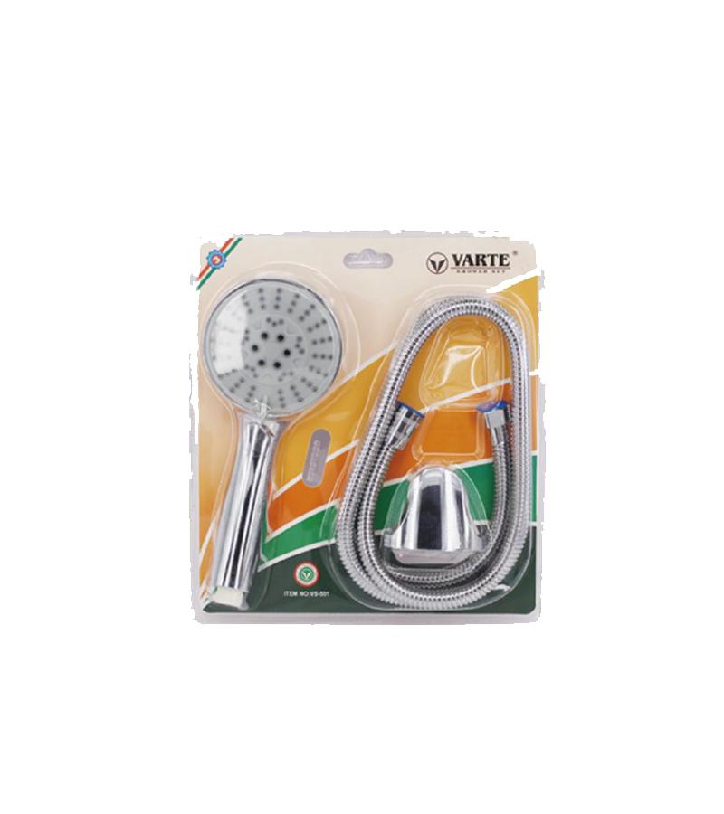 სააბაზანო ყურმილი შლანგით  HH-VS-501   VARTE