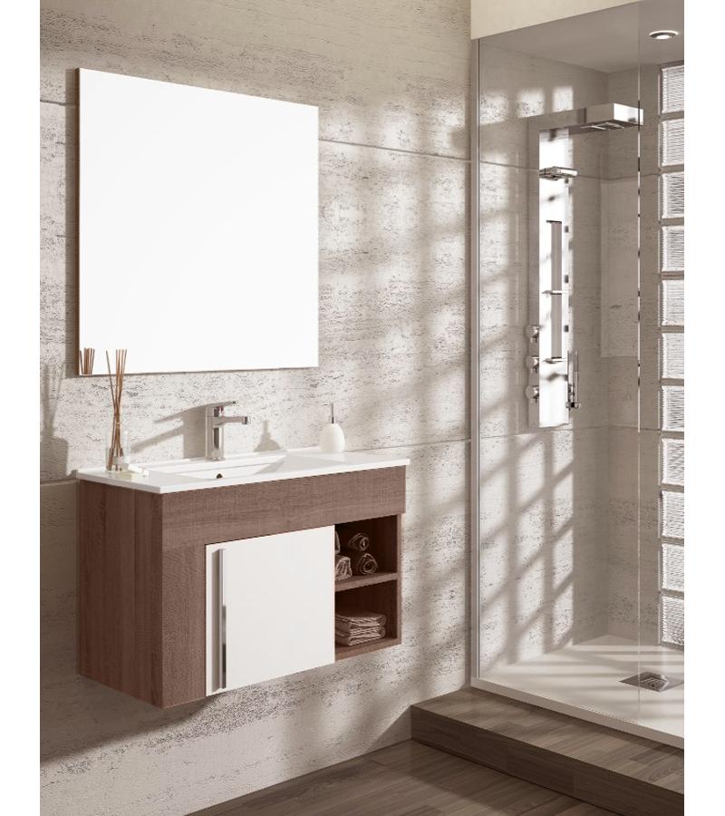 Bathroom furniture 80 cm MADAGASCAR 80 britannia 191131055BRB bitter. KOIBATH