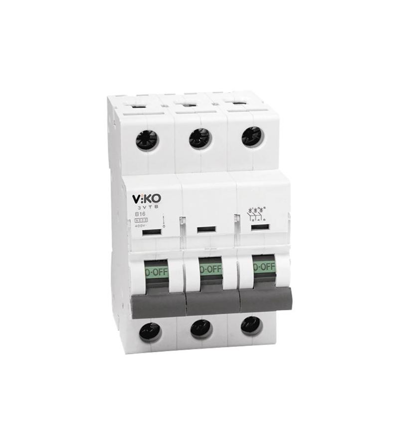 ელექტრო დამცველი 3*63A B 3KA Viko