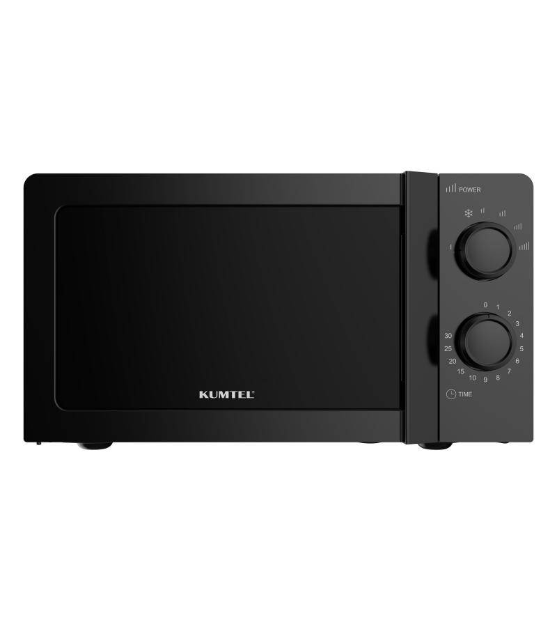 მიკროტალღური ღუმელი  HM-01 შავი   მწარ.  KUMTEL 