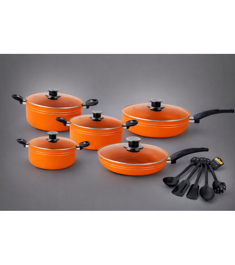 Кастрюля с крышкой (комплект) 4 шт. SL-16-R SL-3