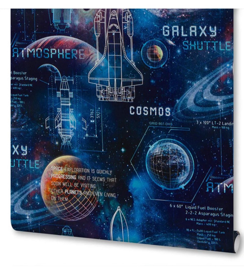 Wallpaper on the basis of vinyl flizelin # 3725-2 Magic travel 1.06*10 mt. Erismann