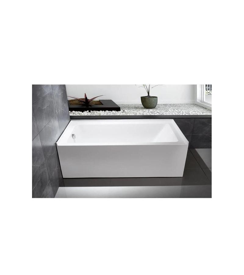 პლასტმასის აბაზანა  C-464  L  მარცხენა  ზომა. 81.2*152.4*56 სმ Aokelya