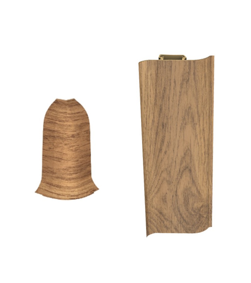 გარე კუთხე პლინტუსის  # 6060 ДУБ  МАДРИД   Декопласт