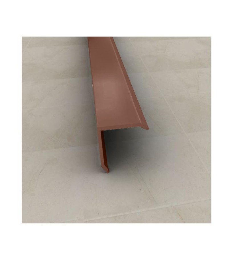 Aluminum corner SMT-1121 20mm 2.7m BRONZ dark. SAMET